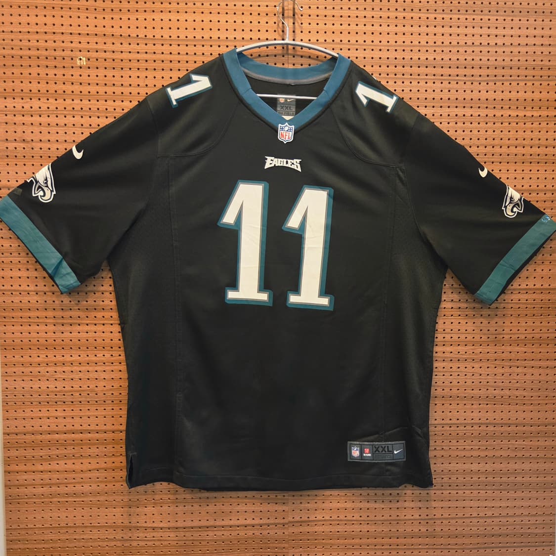 [XXL] 나이키 NFL 필라델피아 이글스 웬츠 블랙 져지 🦅 상품이미지1