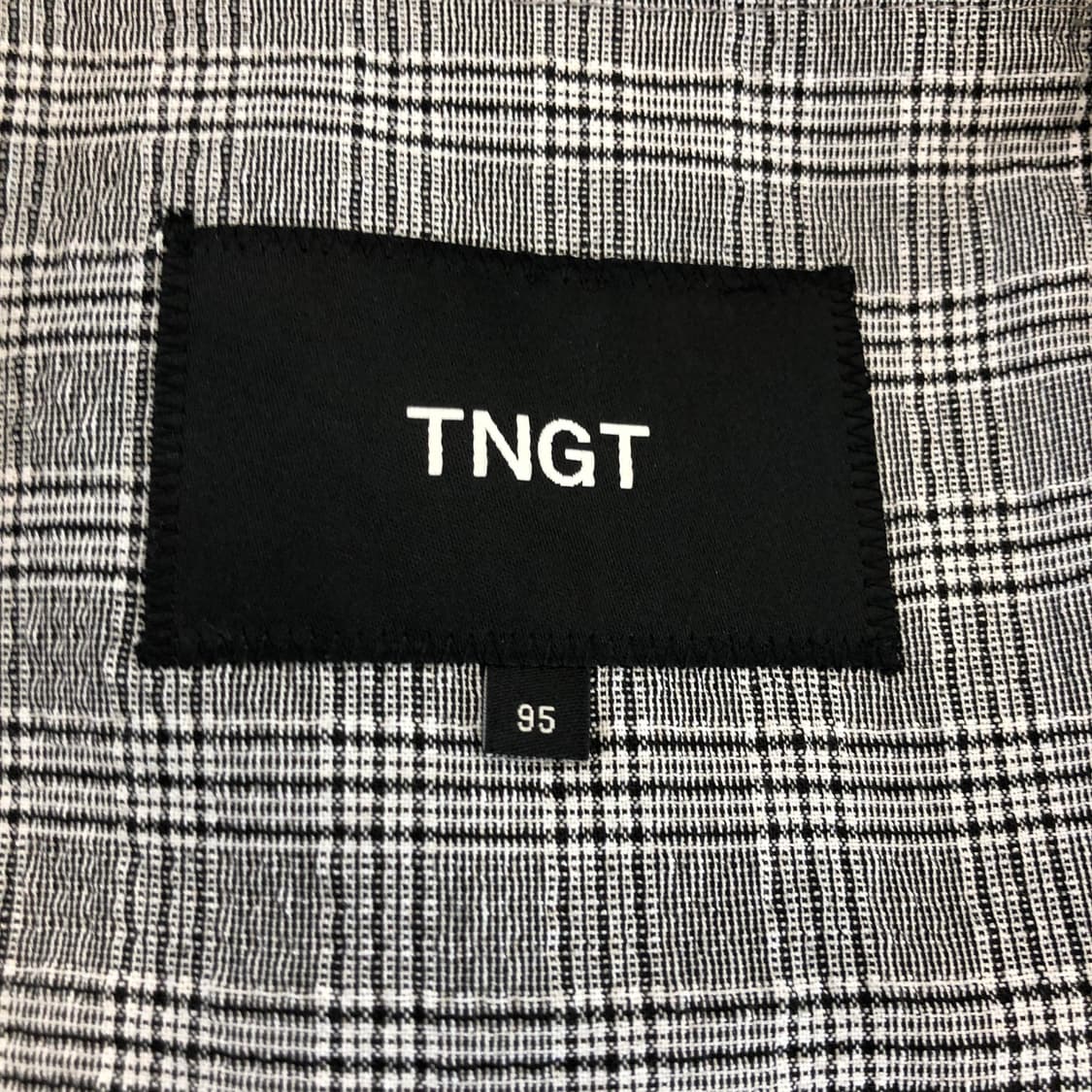 TNGT 경량 시어서커 체크자켓 95 상품이미지7