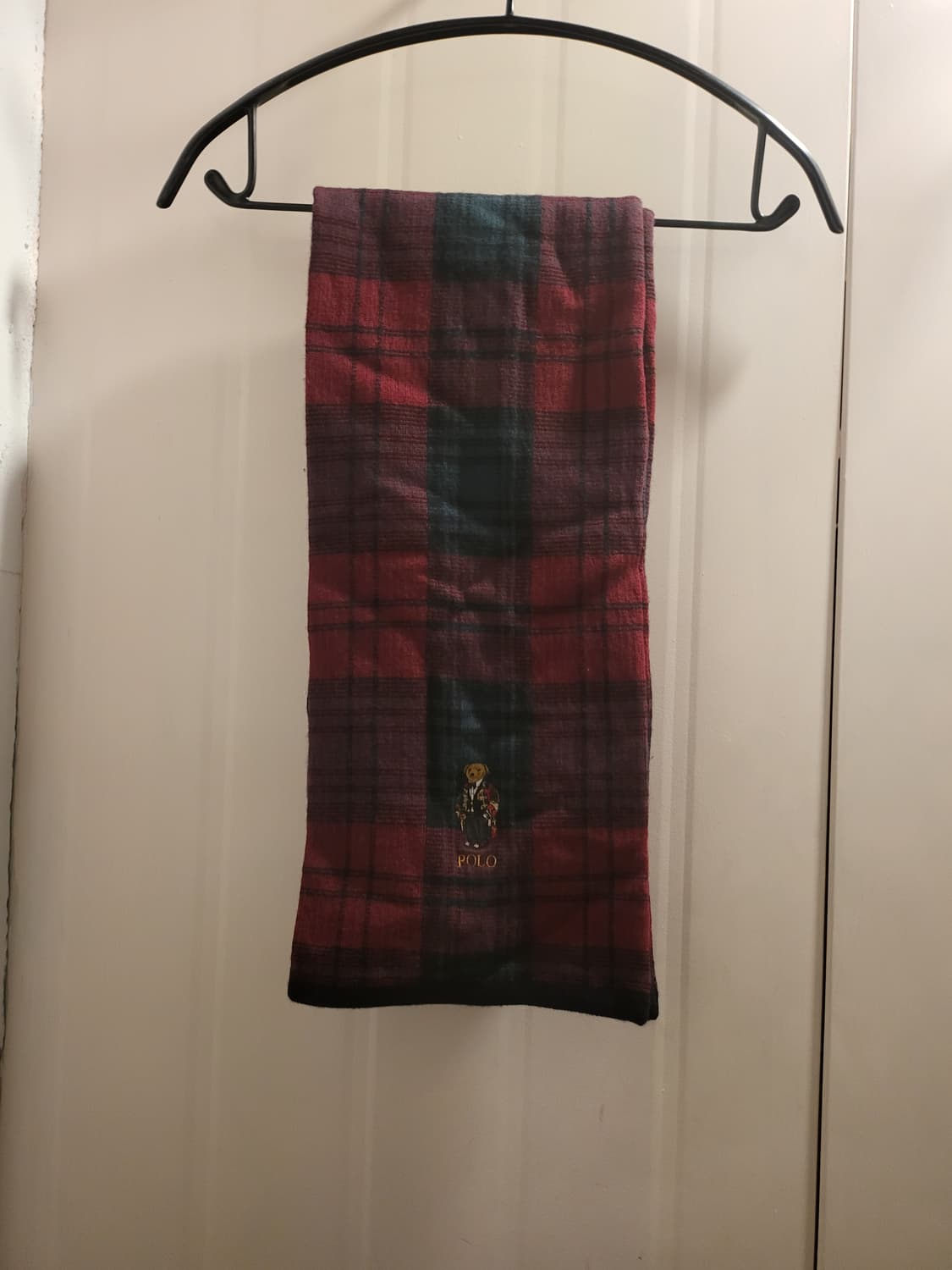 폴로 랄프로렌 베어 체크 머플러 목도리 상품이미지1