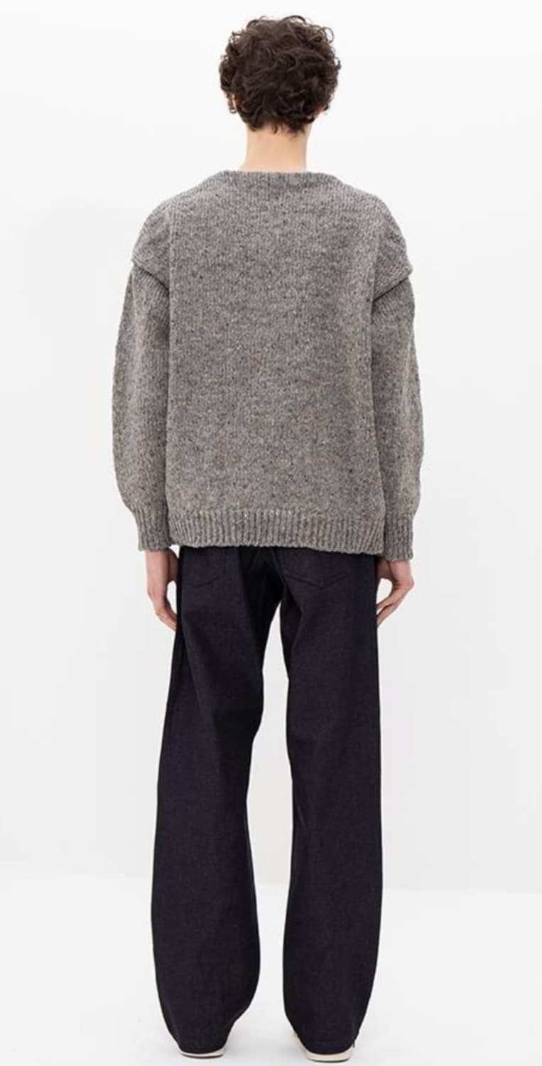 [2] 비즈빔 앰플러스 보트넥 그레이 상품이미지4