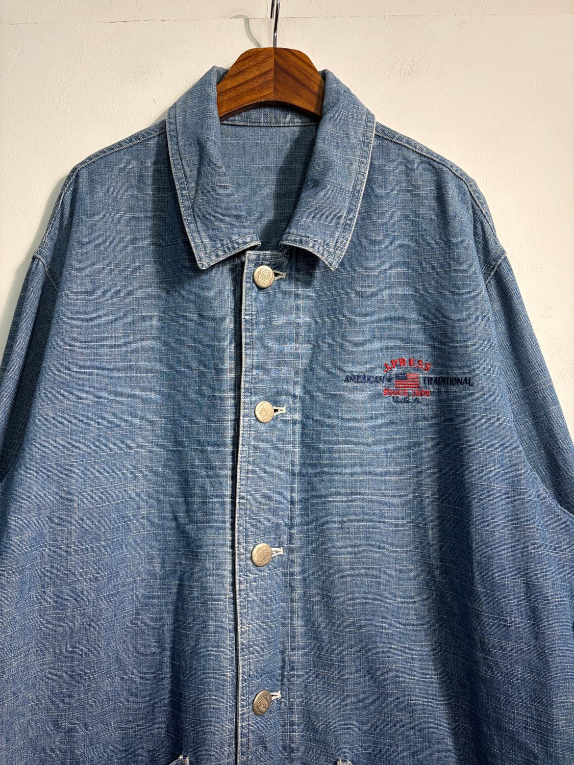 J.press 제이프레스 초어 데님 커버올 자켓 XL~2XL 상품이미지3