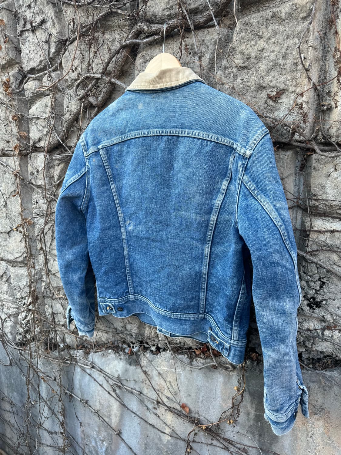 70~80s lee 빈티지 스톰라이더 블랭킷 안감 데님 트러커 자켓 상품이미지4