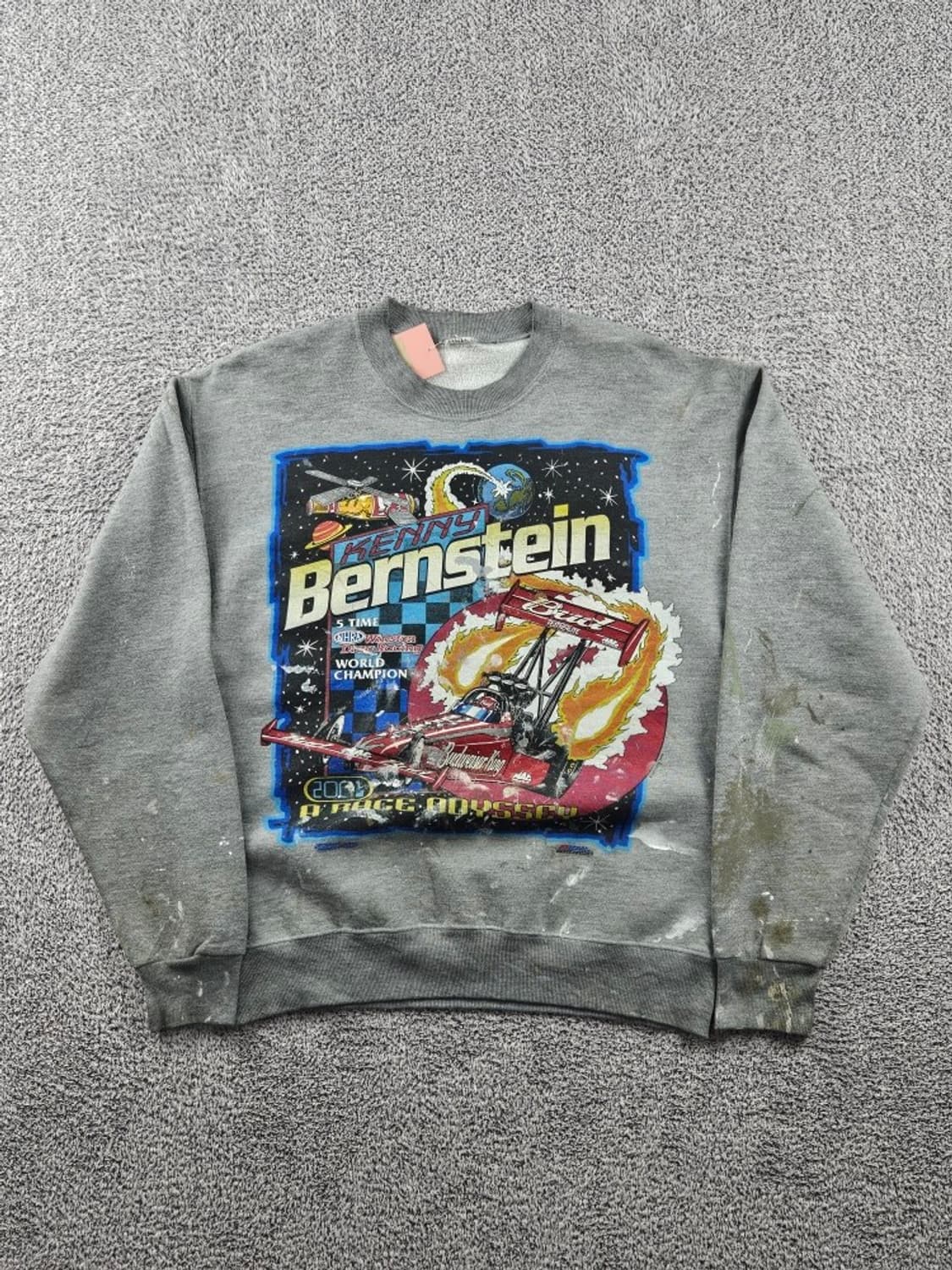 케니 번스타인 버드와이저 킹 월드 챔피언 맨투맨 (L추정) / 9333 상품이미지2