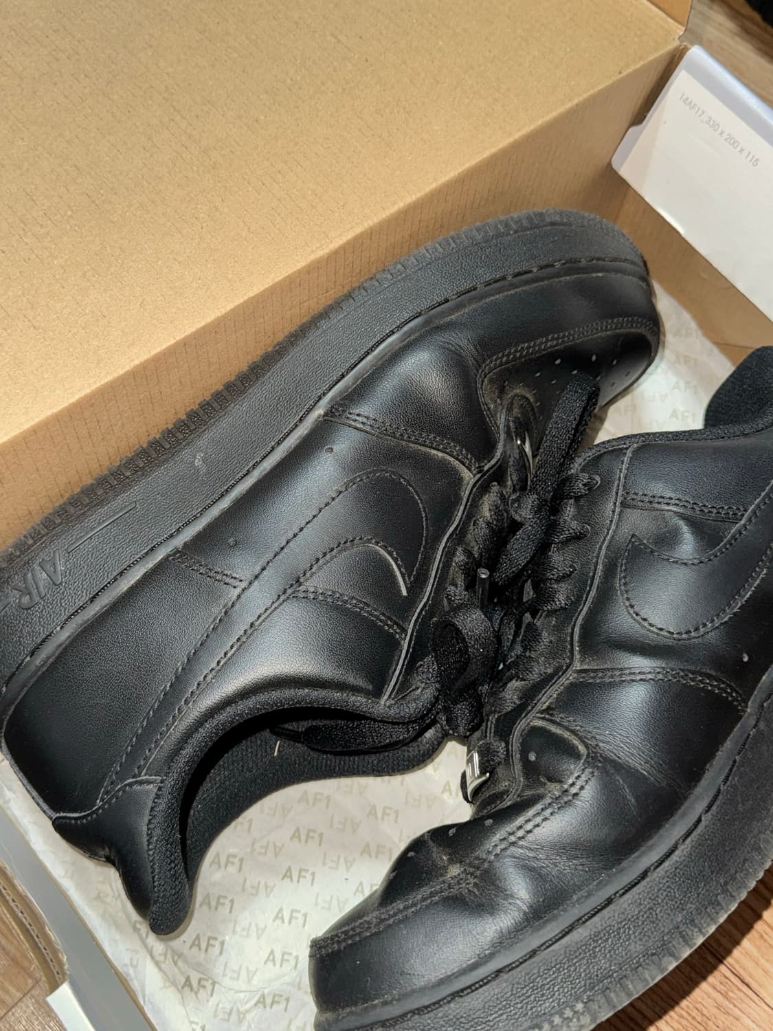 나이키 에어포스 블랙 상품이미지1