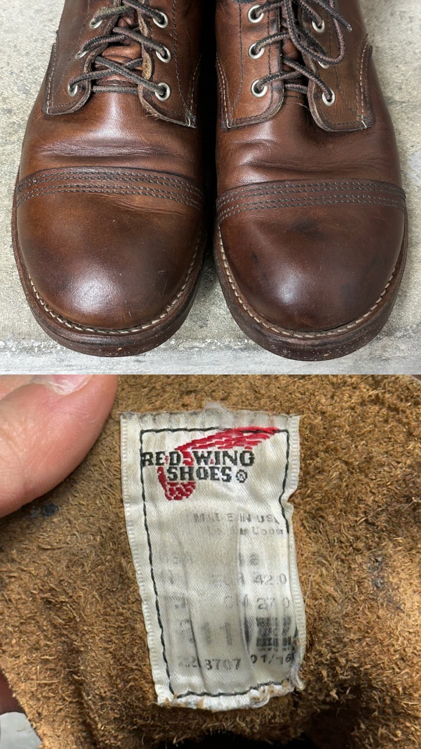 OG USA Made 레드윙 8111 아이언레인저 상품이미지10