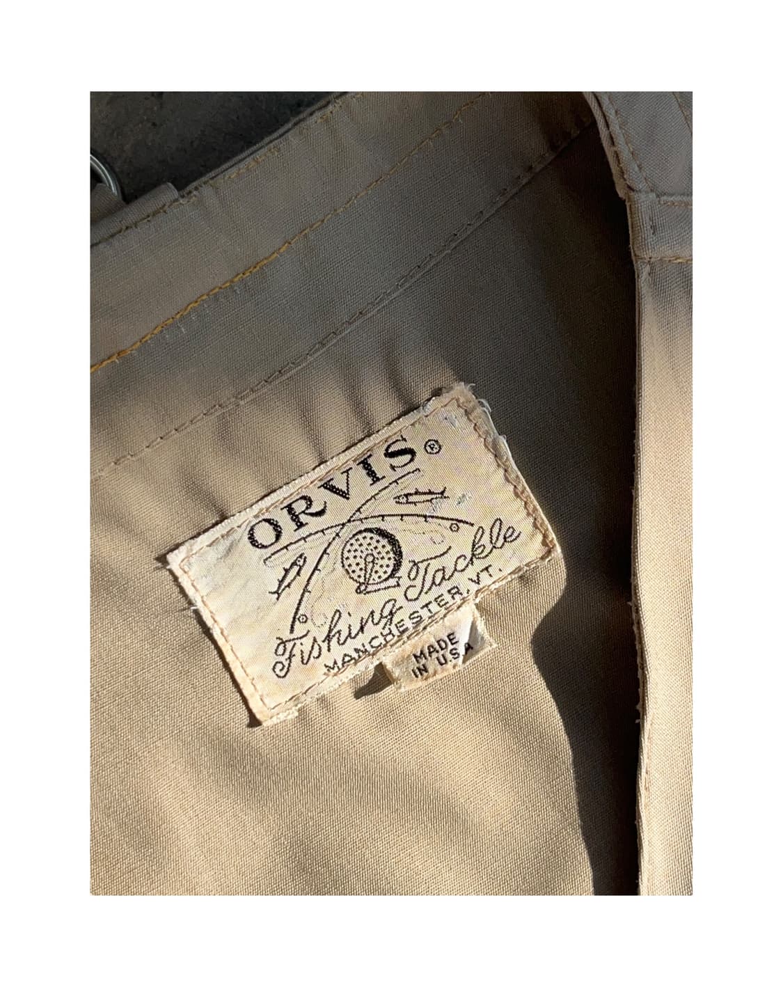 70‘s ORVIS Fishing Vest  상품이미지4