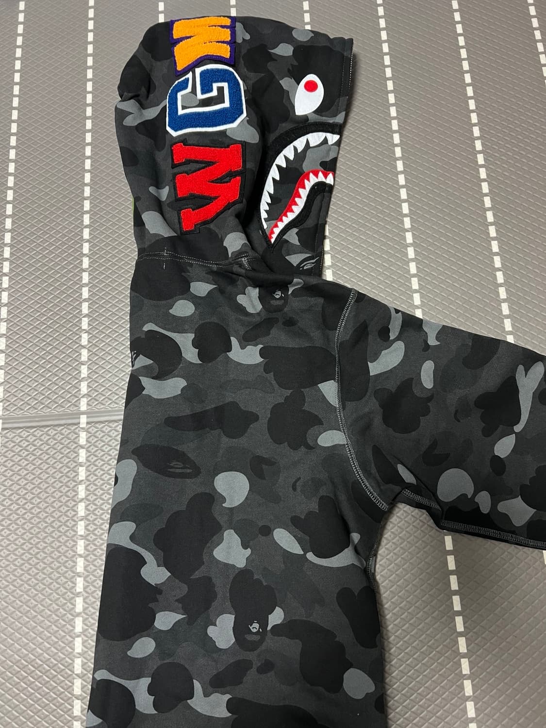 베이프 흑계 후드집업 /L 상품이미지2