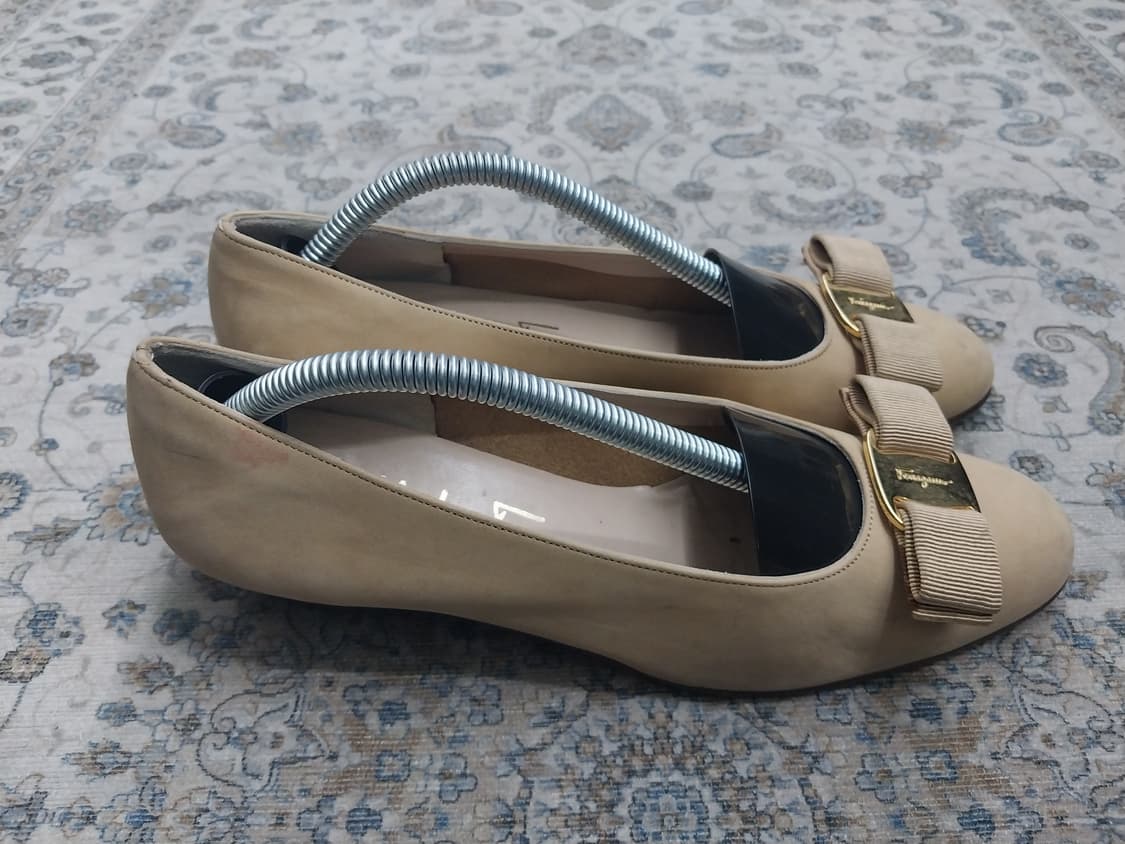 페레가모 스웨이드 바라 펌프스 6사이즈 상품이미지4