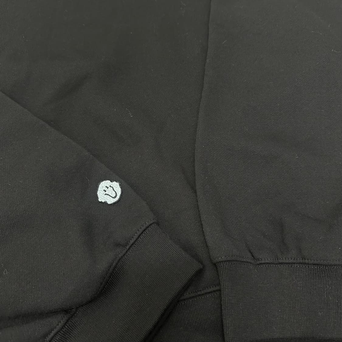 NICEGHOSTCLUB 기모 맨투맨 티셔츠 블랙 M 상품이미지7