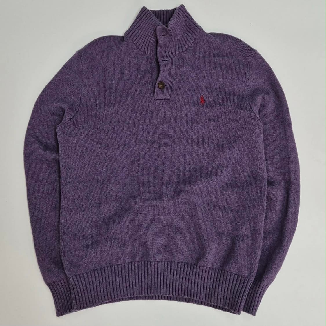 폴로 랄프로렌 버튼업 걸즈 코튼 니트(S) 상품이미지2