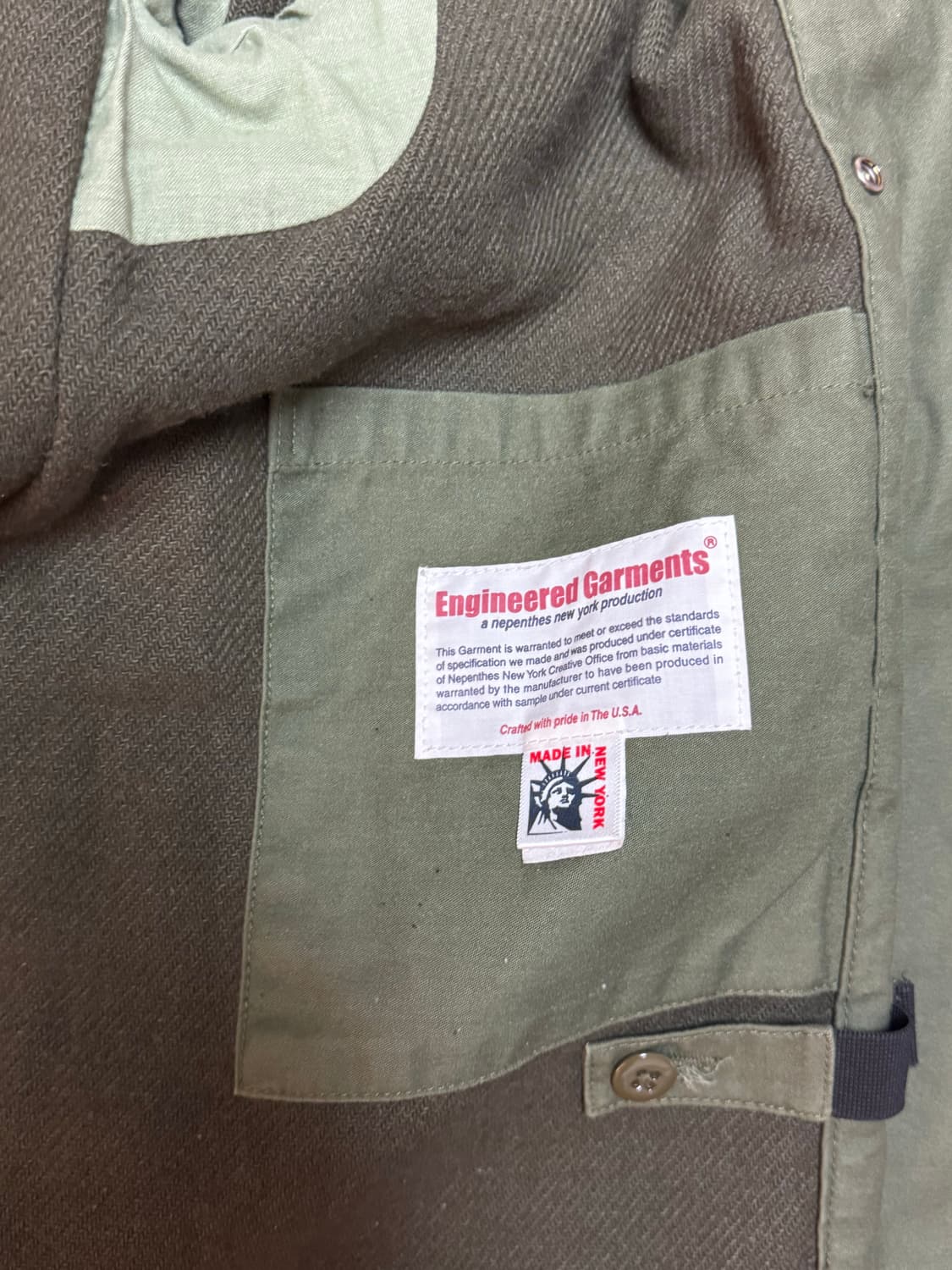 ENGINEERED GARMENTS 더플코트 상품이미지10