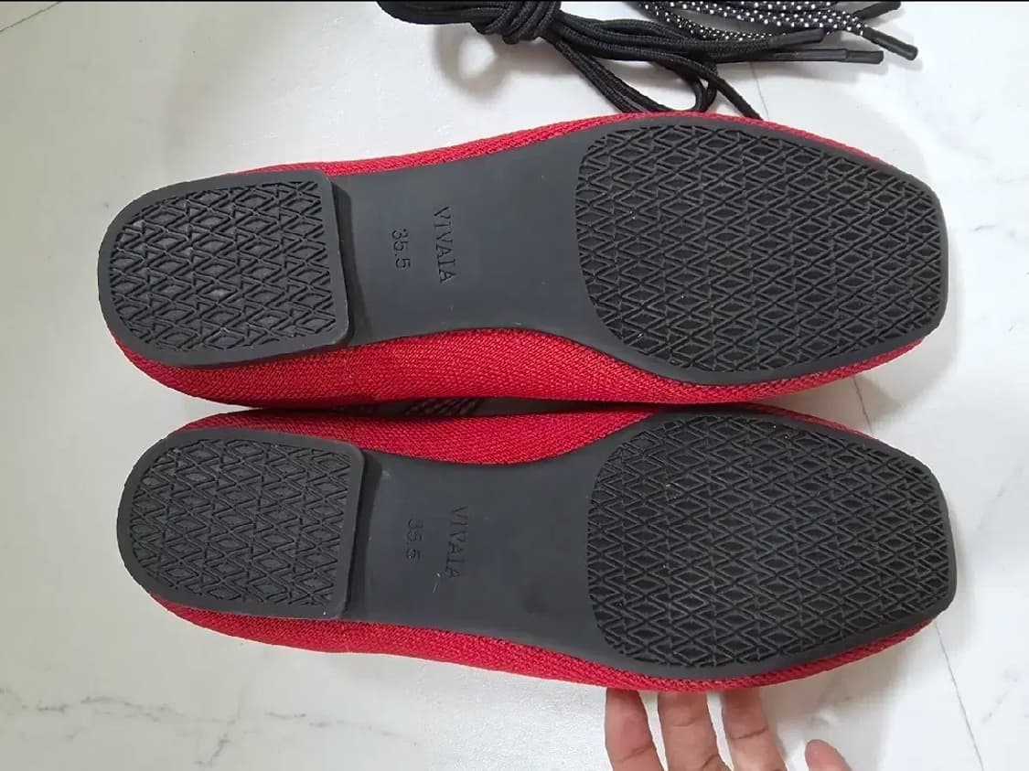 VIVAIA Miley 레드 여성 플랫슈즈 상품이미지7