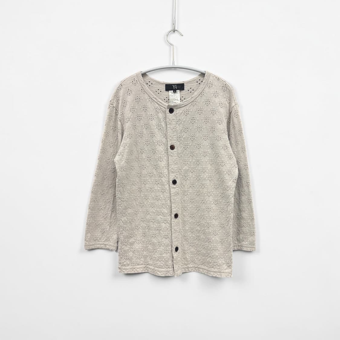 Y’S perforated button cardigan 상품이미지1
