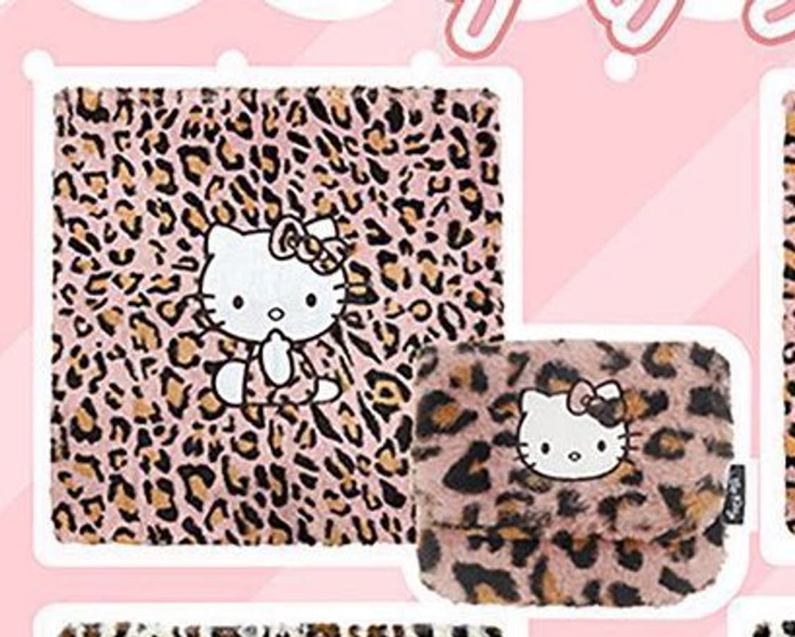 산리오 키티 퍼 시리즈 지갑 파우치 상품이미지1