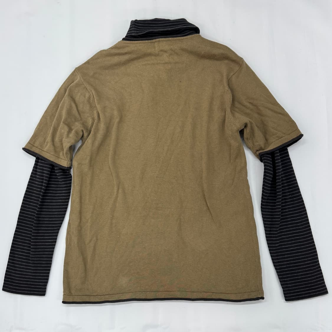 🪶반팔 니트 레이어드 상의코디🪶보헤미안 펑크 락 스트릿 하구미 그런지 상품이미지3