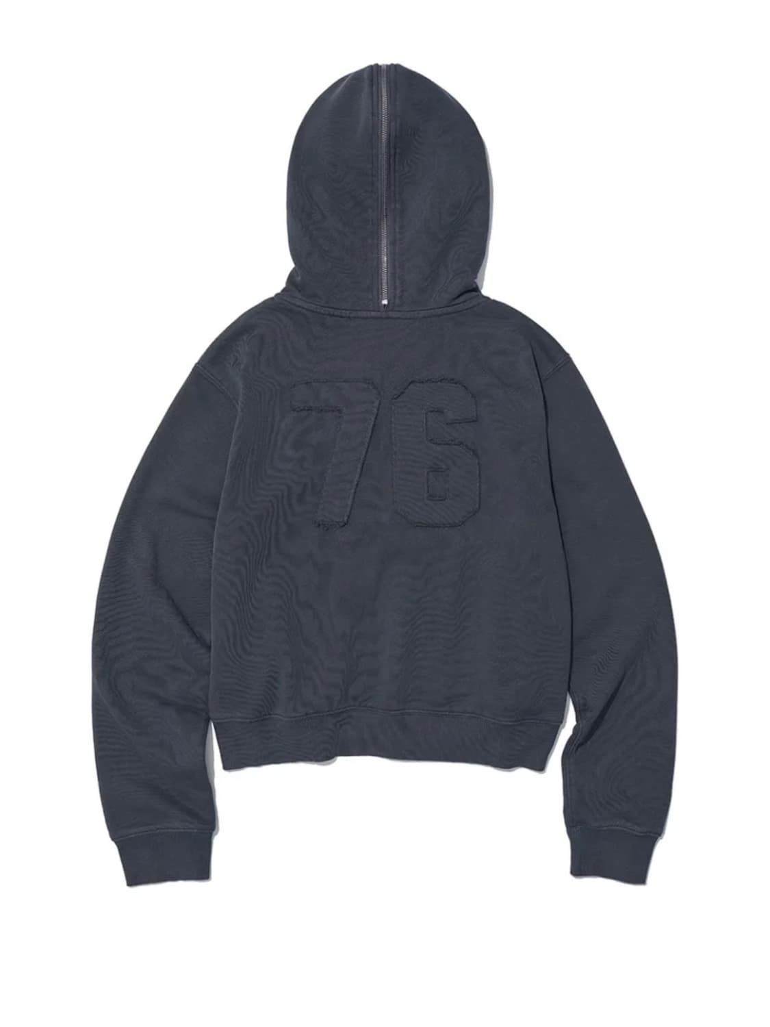 76 아플리케 듀얼 후디 집업 상품이미지2