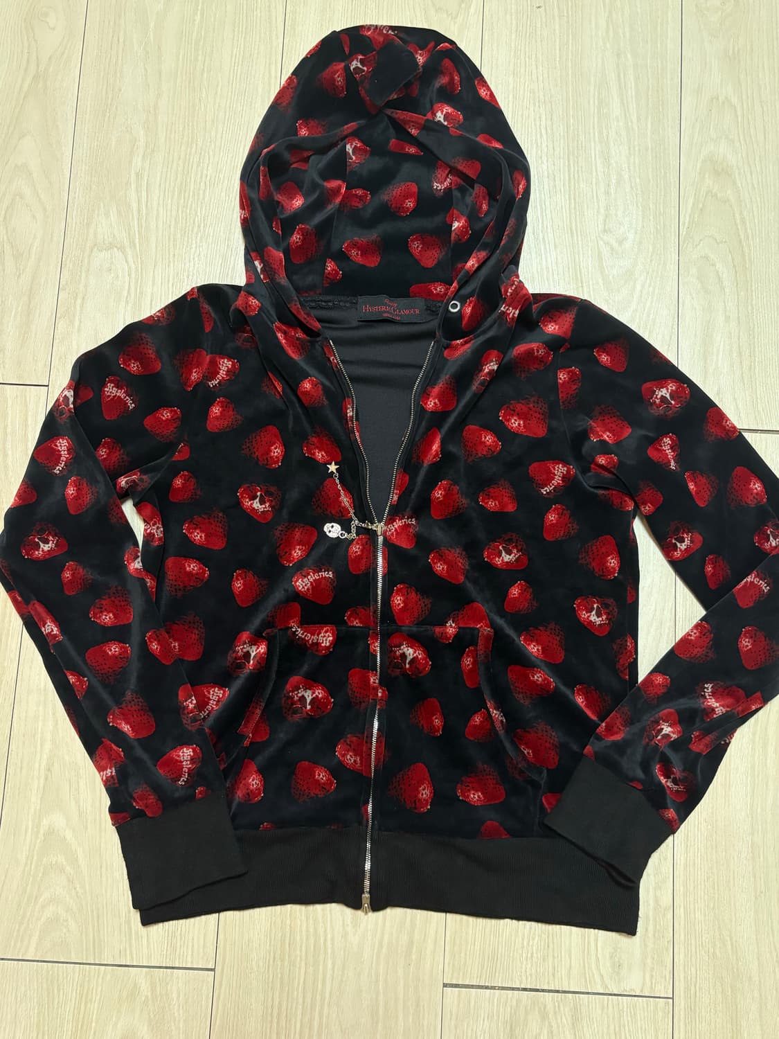 히스테릭 글래머 딸기 후드집업🍓 상품이미지1