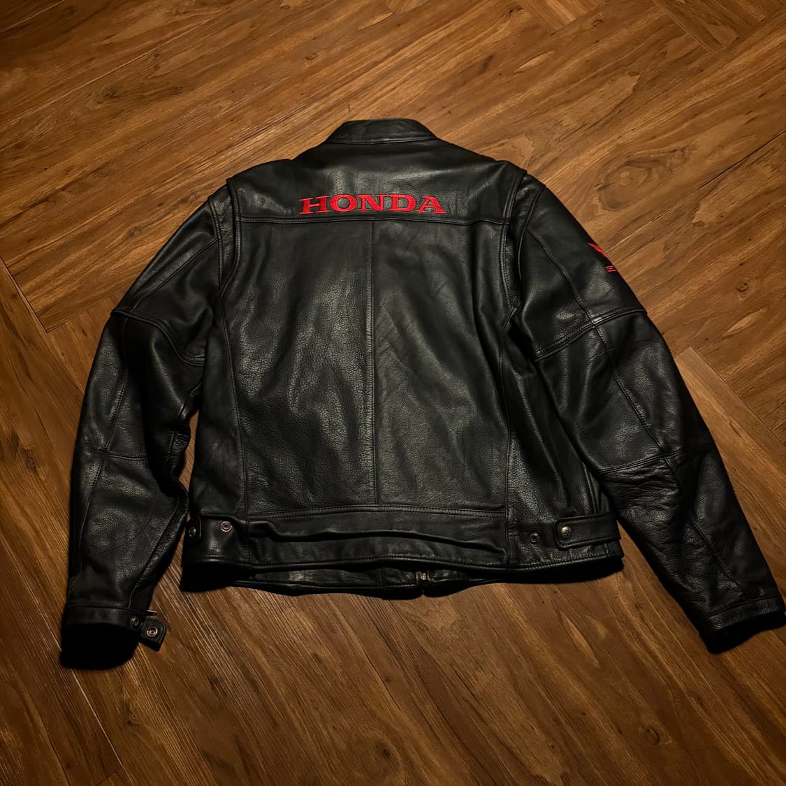 HONDA LEATHER RIDER JACEKT XXL 상품이미지6