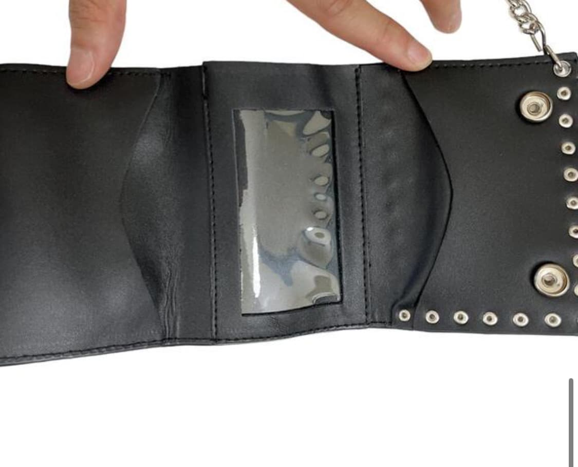 STUDDED CHAIN WALLET WITH HORSE HEAD 상품이미지4