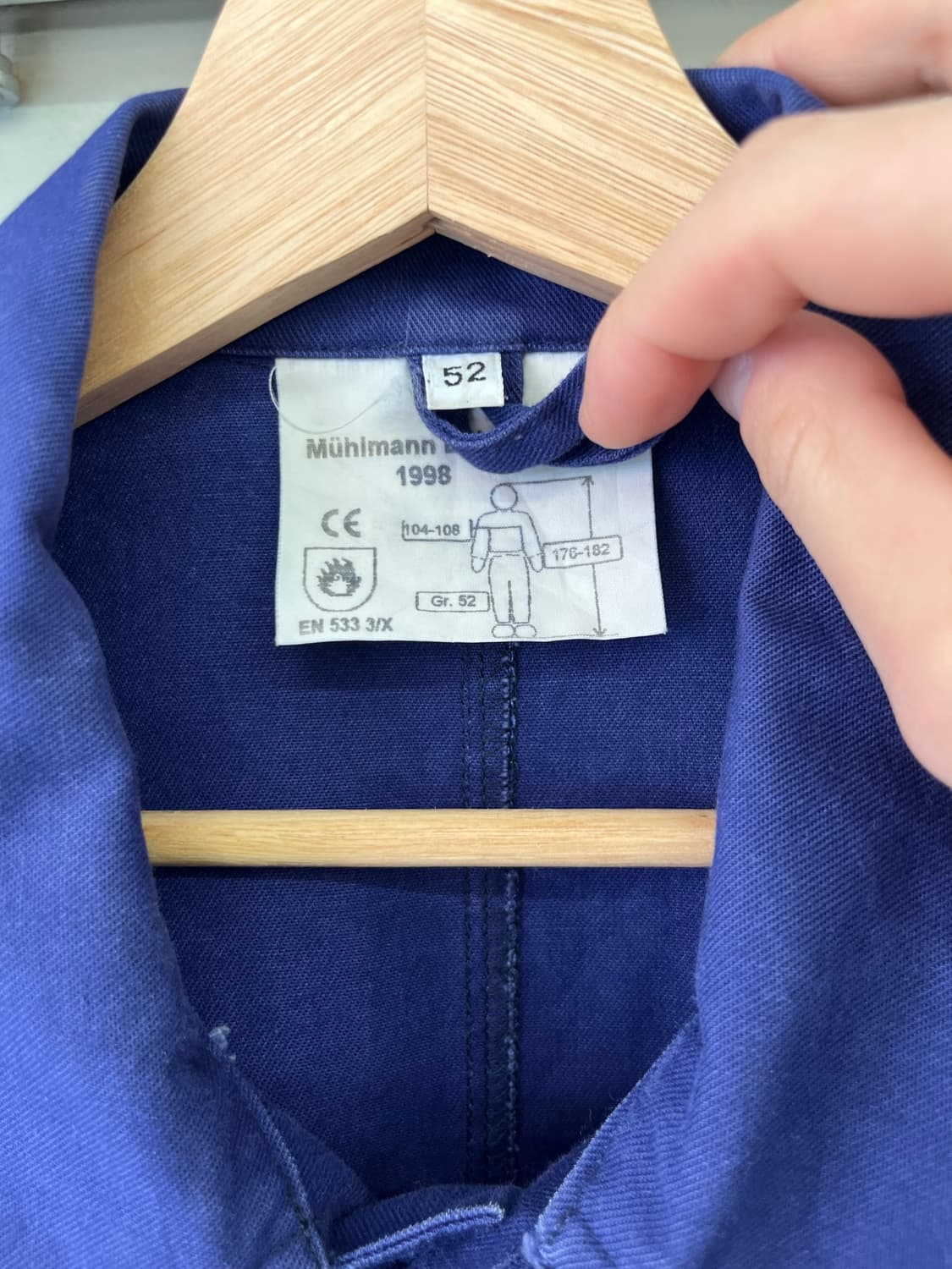 [XL] 90s 프렌치 워크자켓 투포켓 상품이미지2