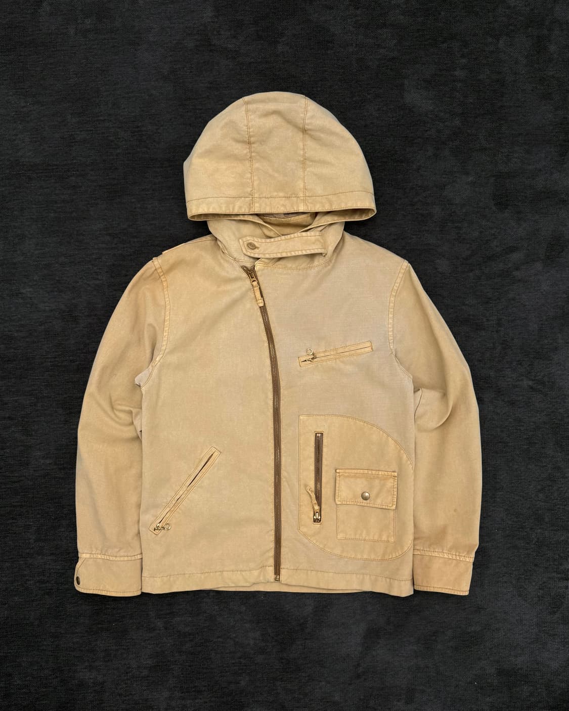 beams 캔버스 모토사이클 자켓 상품이미지1