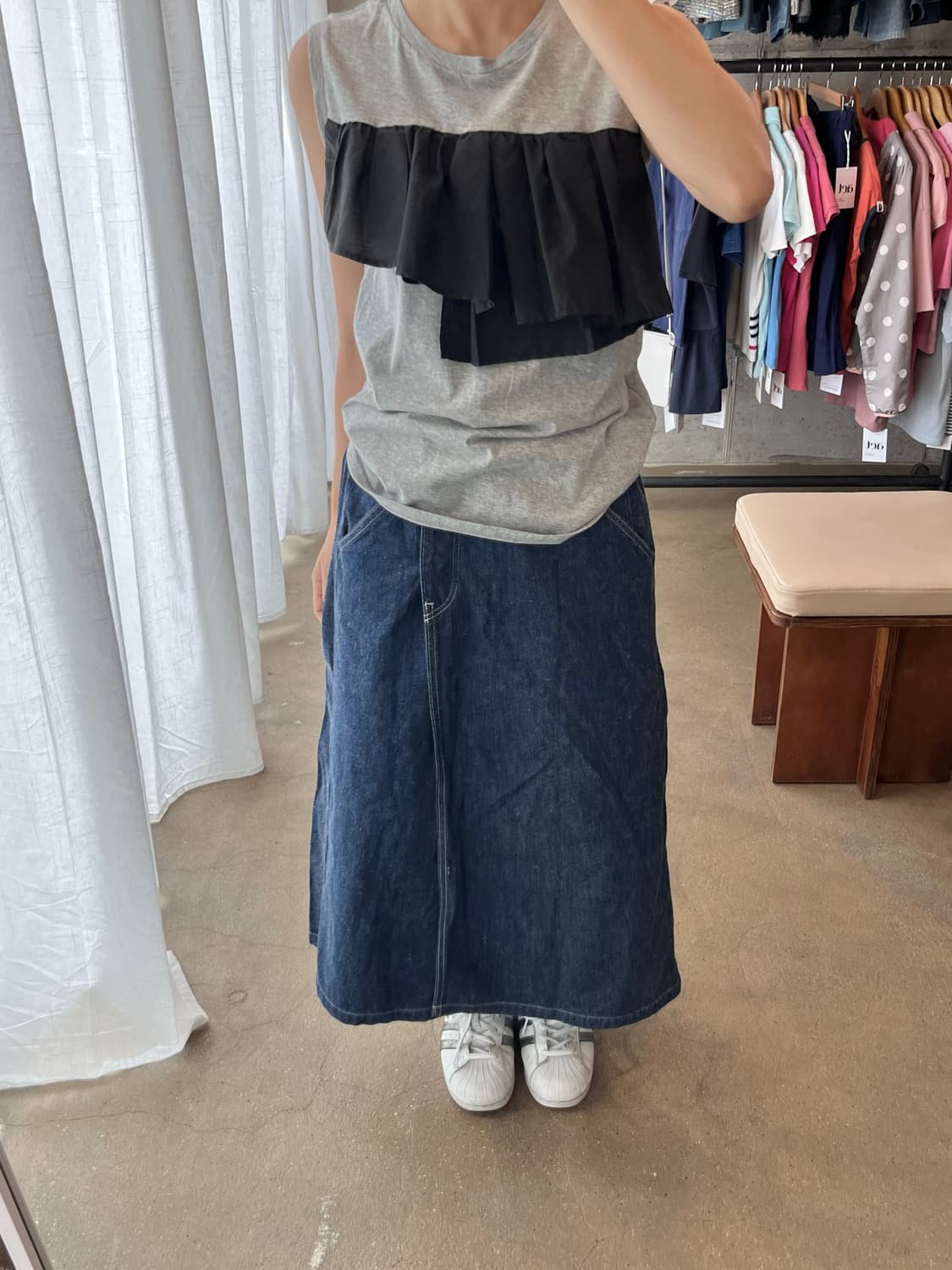 SLY 볼드 프릴 탑 상품이미지3