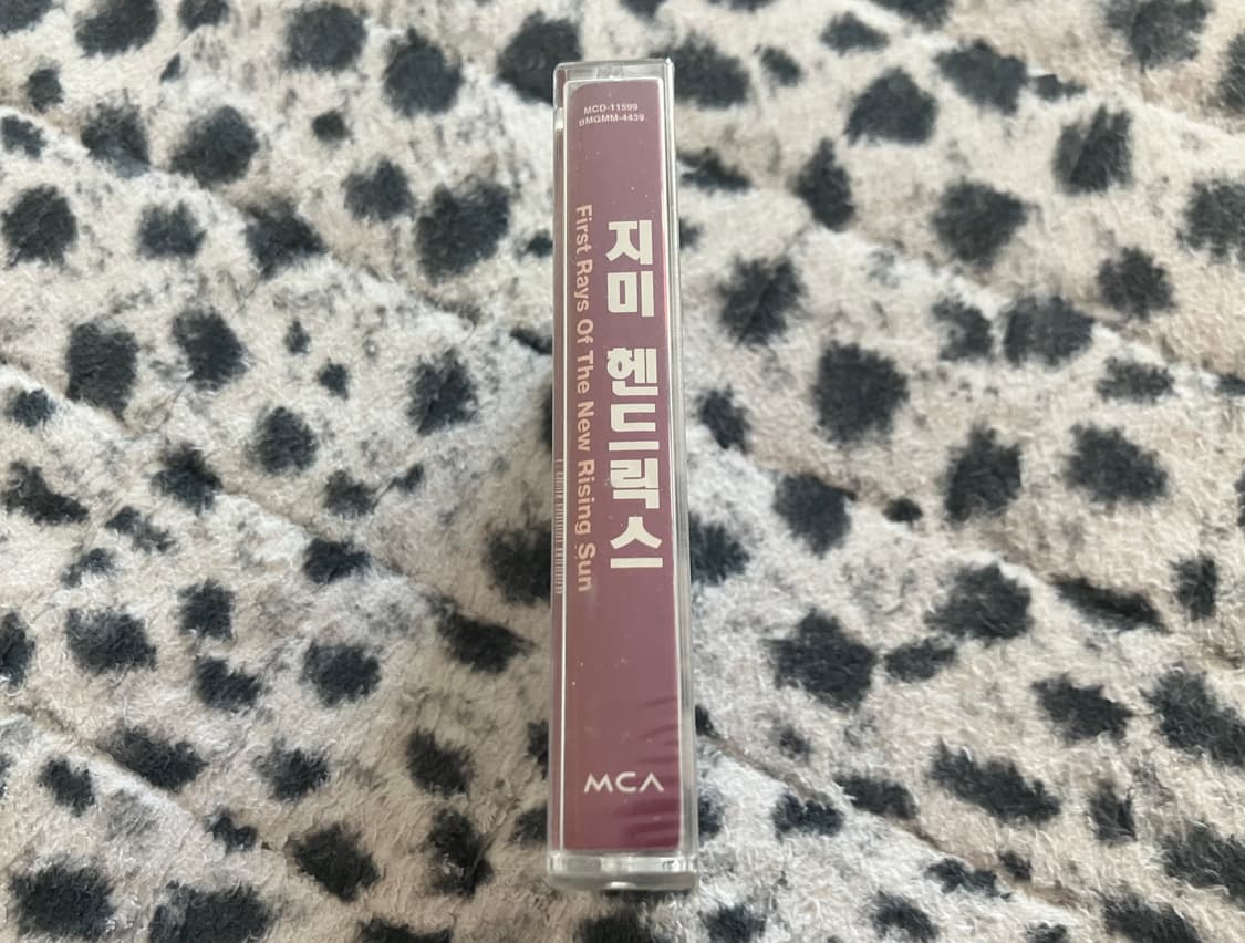 지미 헨드릭스 라이센스 미개봉 카세트테이프 상품이미지2