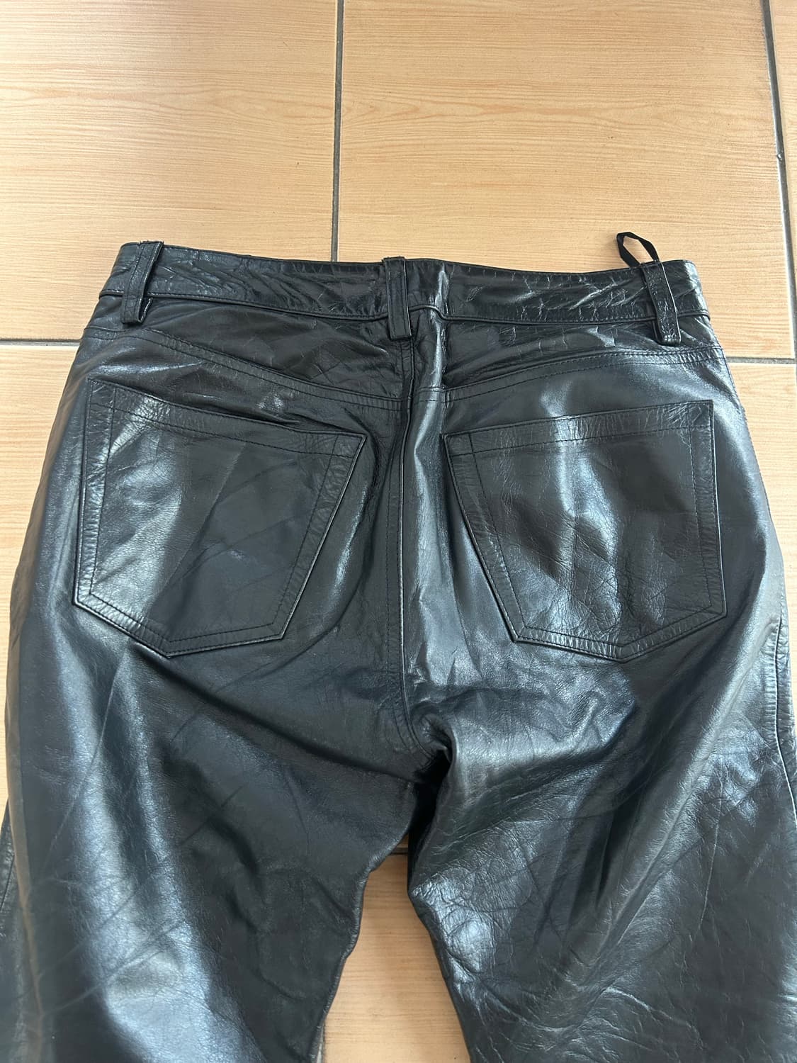 00’s Gap 레더 부츠컷 상품이미지5