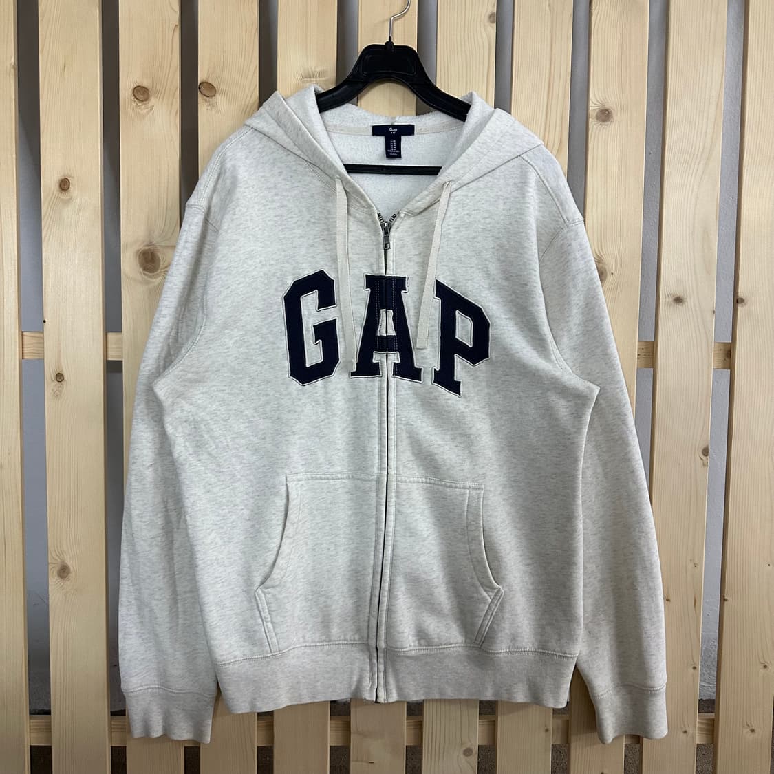 (M) GAP 갭 멜란지 후드집업 상품이미지1