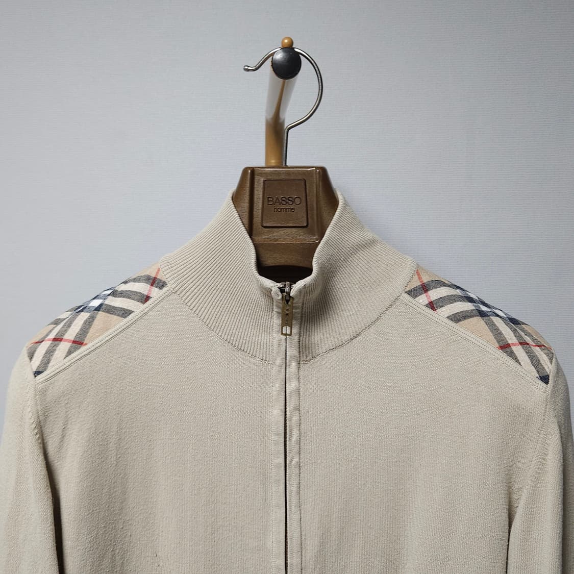 S ) 버버리 여성 니트 집업 가디건 상품이미지2