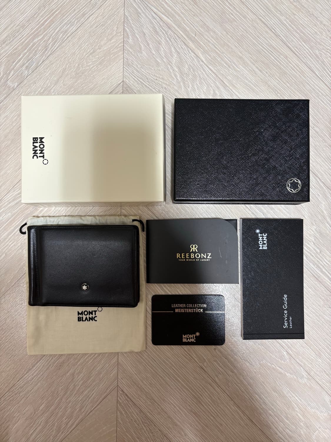 몽블랑 마이스터스튁 머니클립 4cc 블랙 상품이미지1