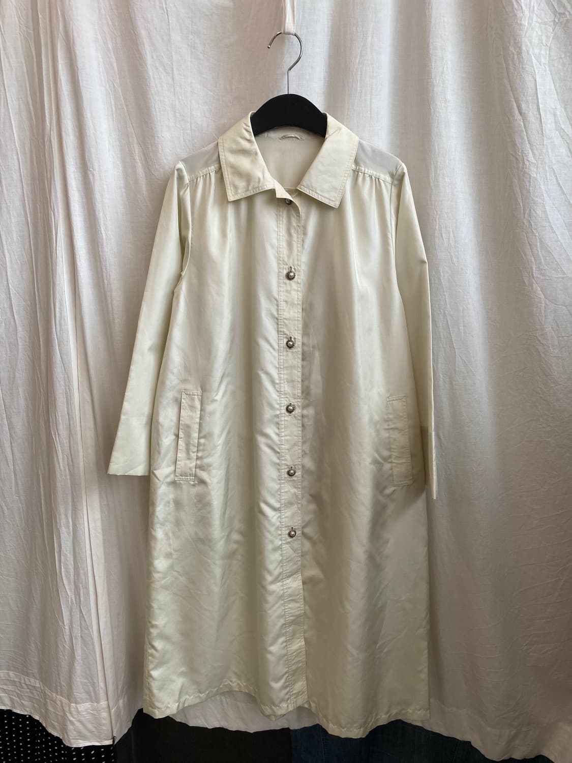 아이보리 펄 맥코트( M-L) 상품이미지2