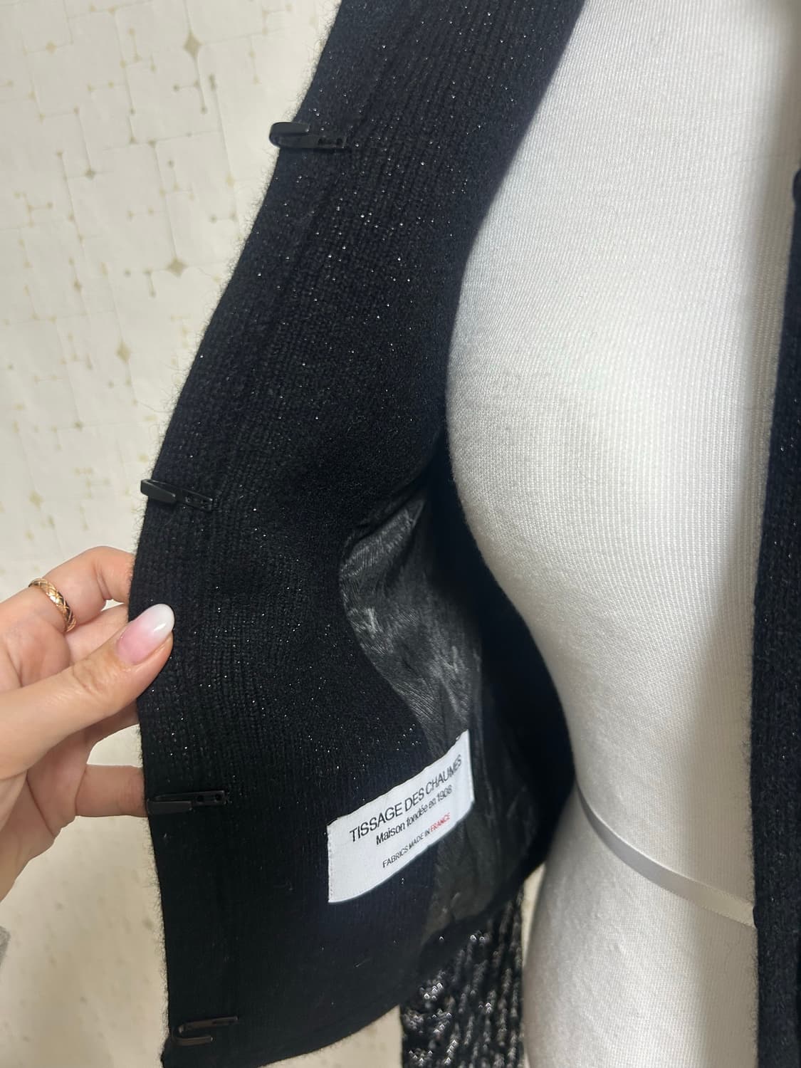 미샤 트리밍 장식 트위드 자켓 -미착용새상품,택포함- 상품이미지5