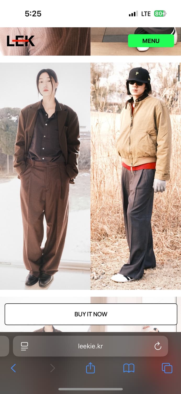 (M) Leeki 6 Am Trousers / 4 seasons 상품이미지3