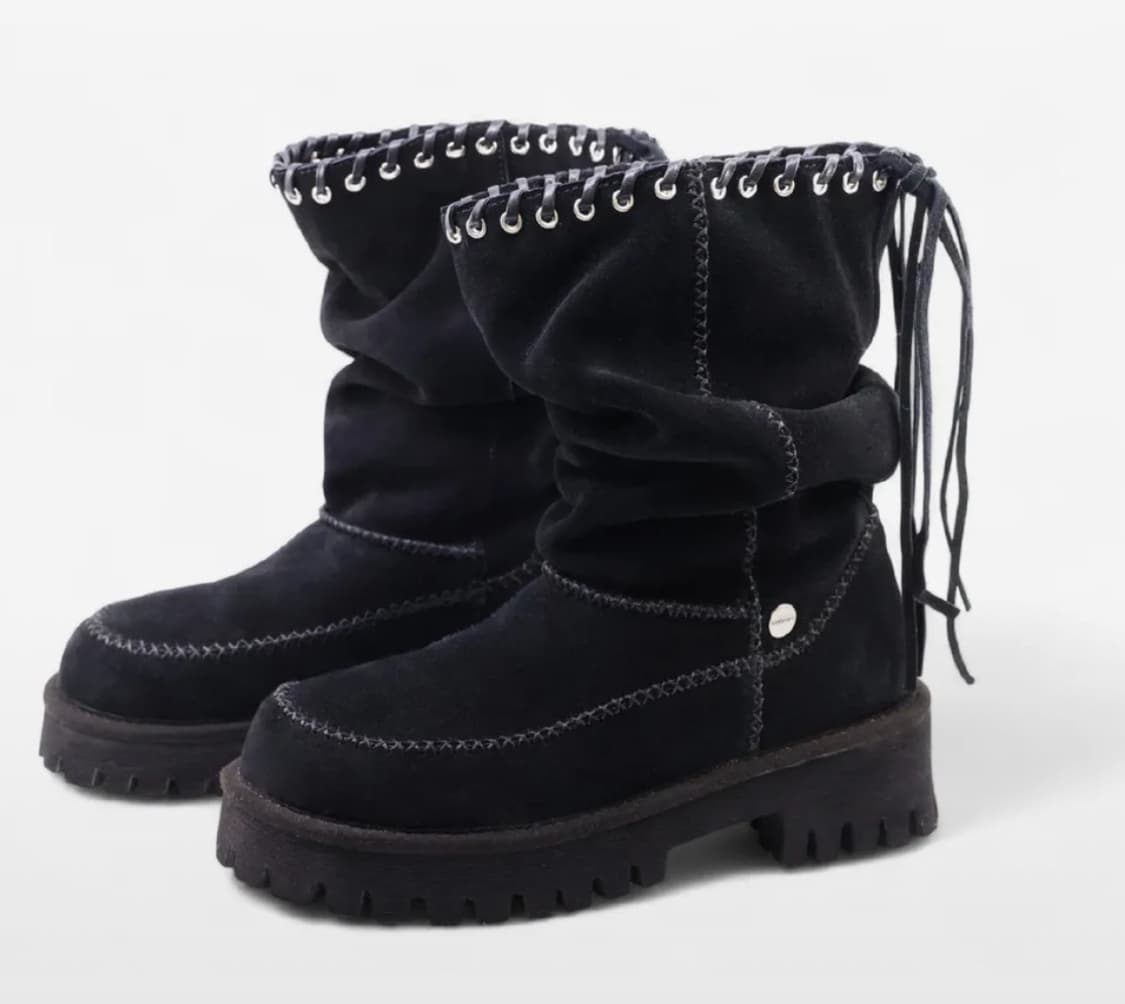 여밈x야세 pigtail 부츠 블랙 상품이미지1