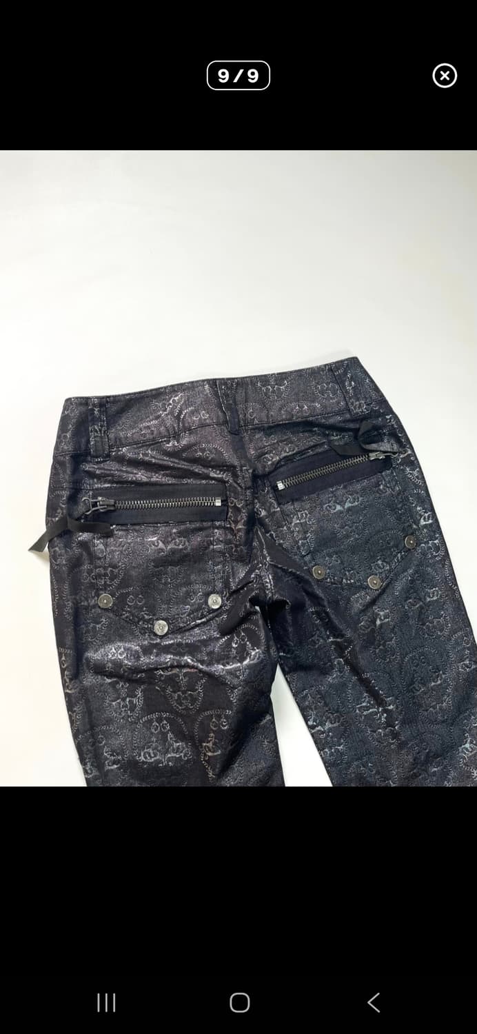 THOMAS WYLDE 스컬 로우라이즈 부츠컷 팬츠 상품이미지3