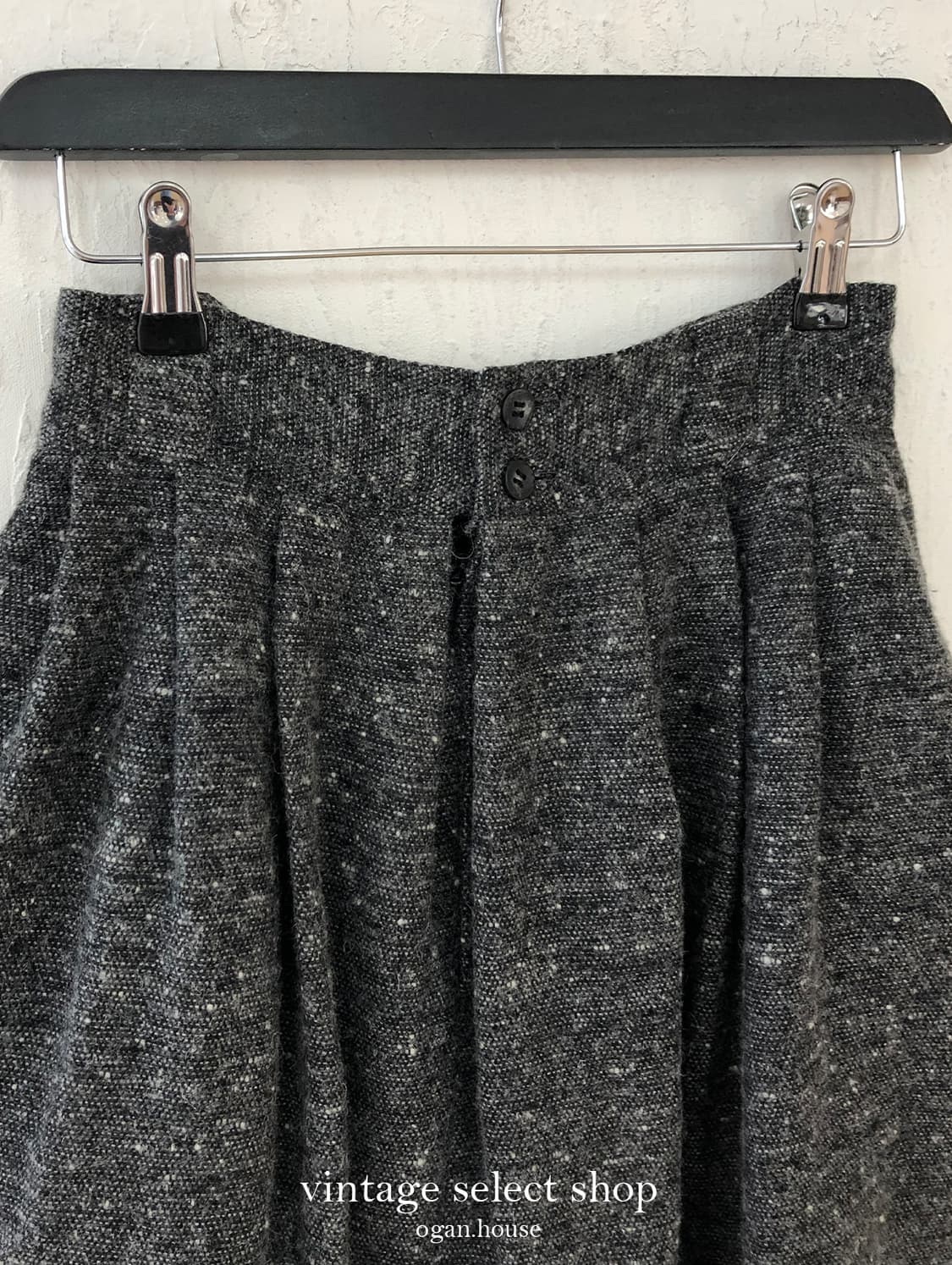 vintage wool flare skirt 상품이미지5