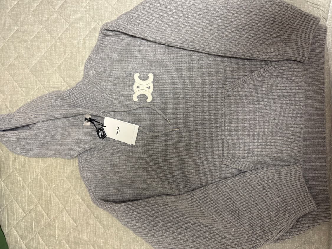 셀린느 니트 후드티 상품이미지1