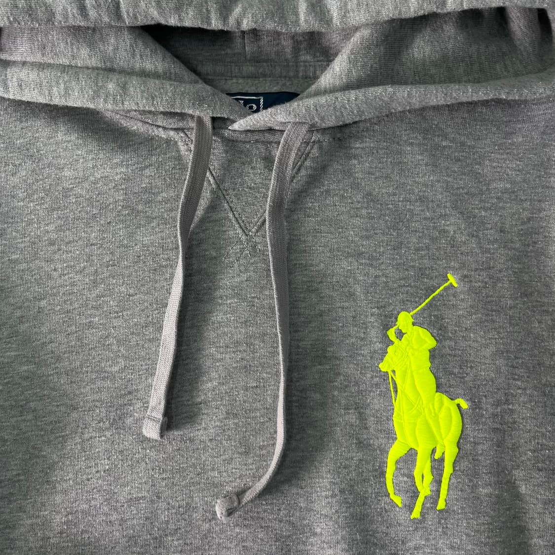 95 폴로랄프로렌 빅포니 그레이 후드티 상품이미지2