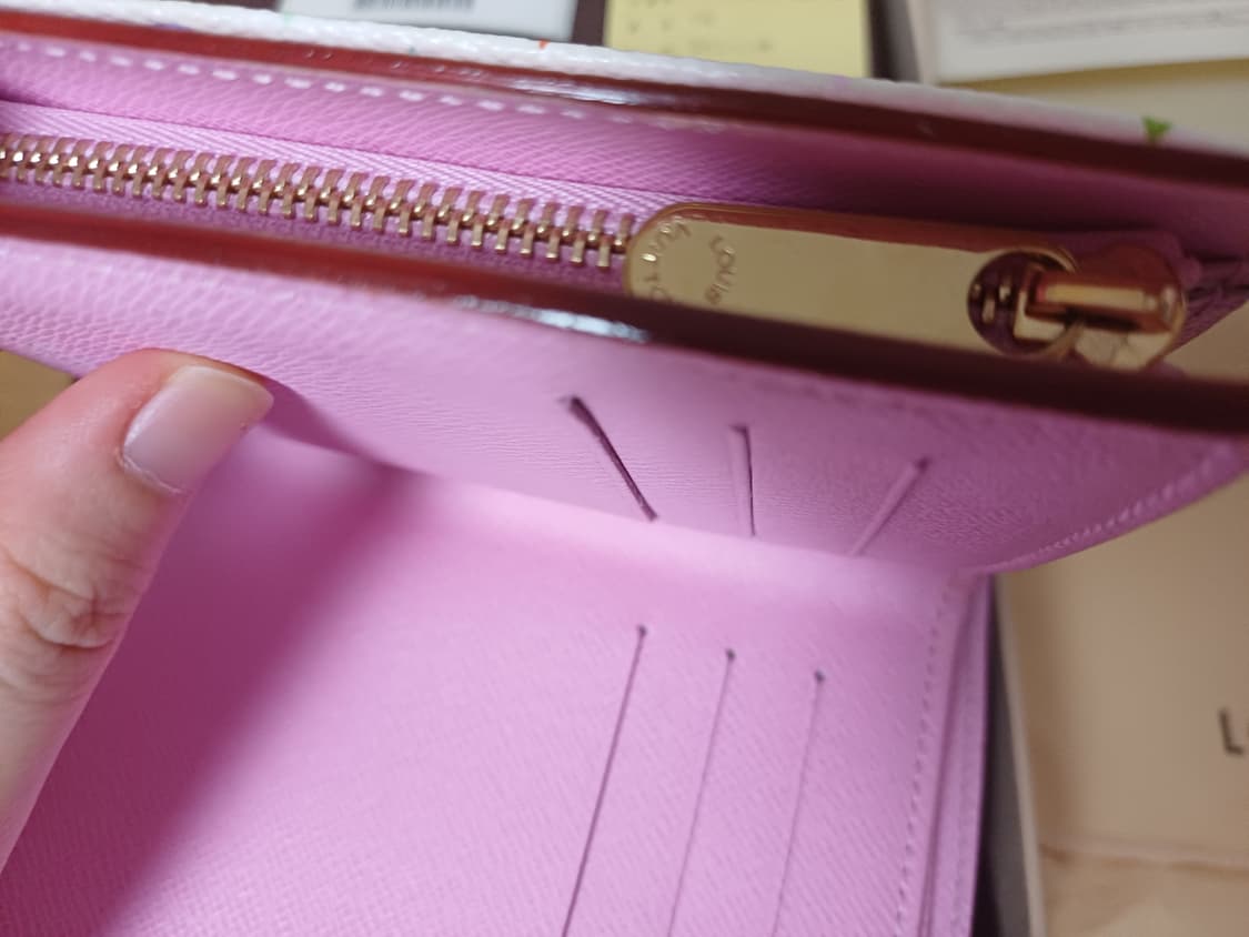 (정품 거의새거)루이비통 무라카미 타카시 멀티컬러 지갑 상품이미지5