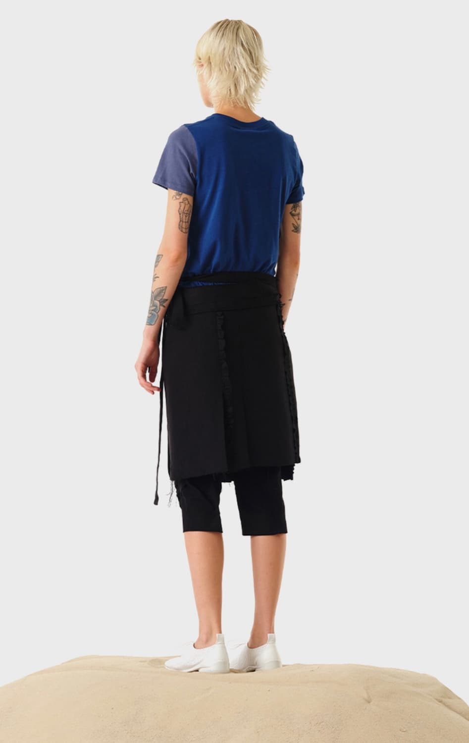 YY DOT TYPO TEE (blue) 상품이미지4