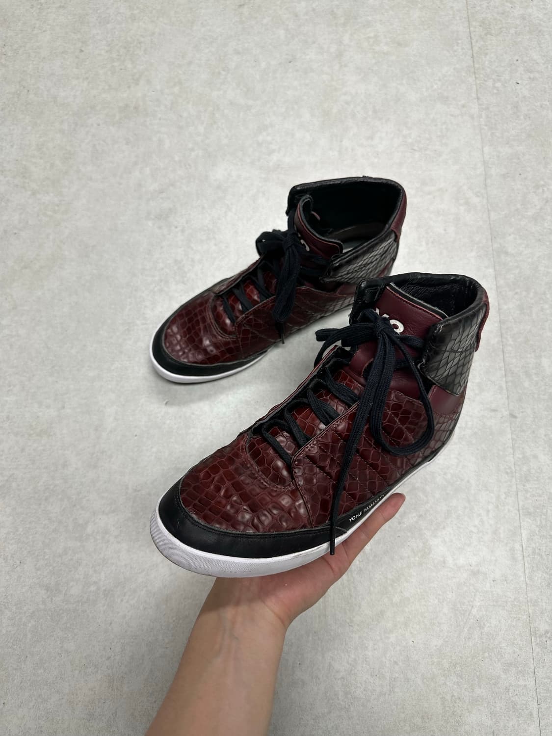 아디다스 Y-3 뱀피 하이탑 상품이미지3