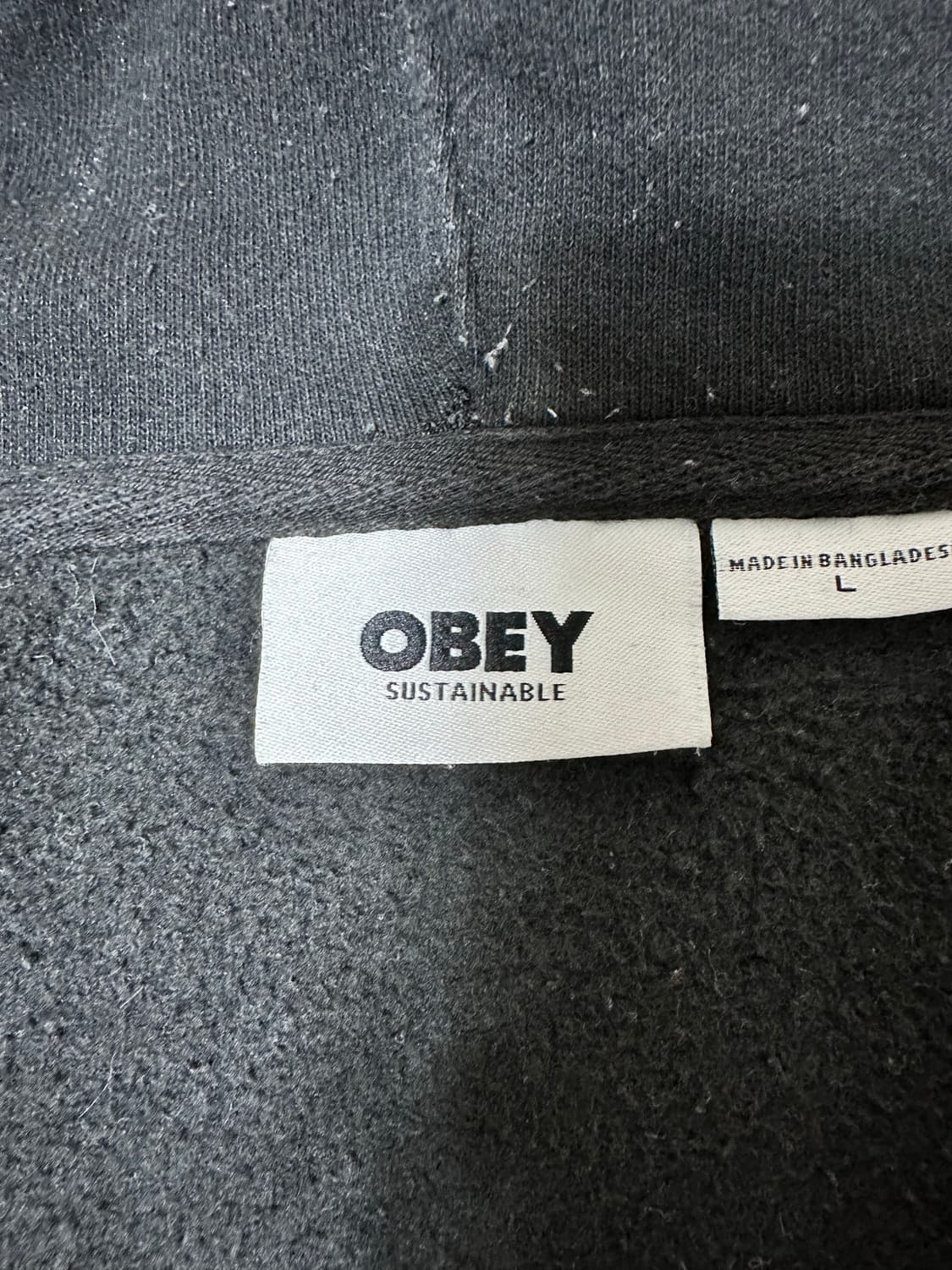 OBEY 오베이 후드집업 L 상품이미지3