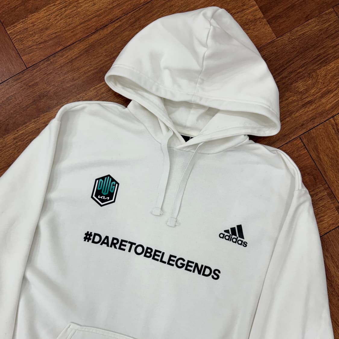 2XL(115) 아디다스 담원기아 후드티셔츠  상품이미지2