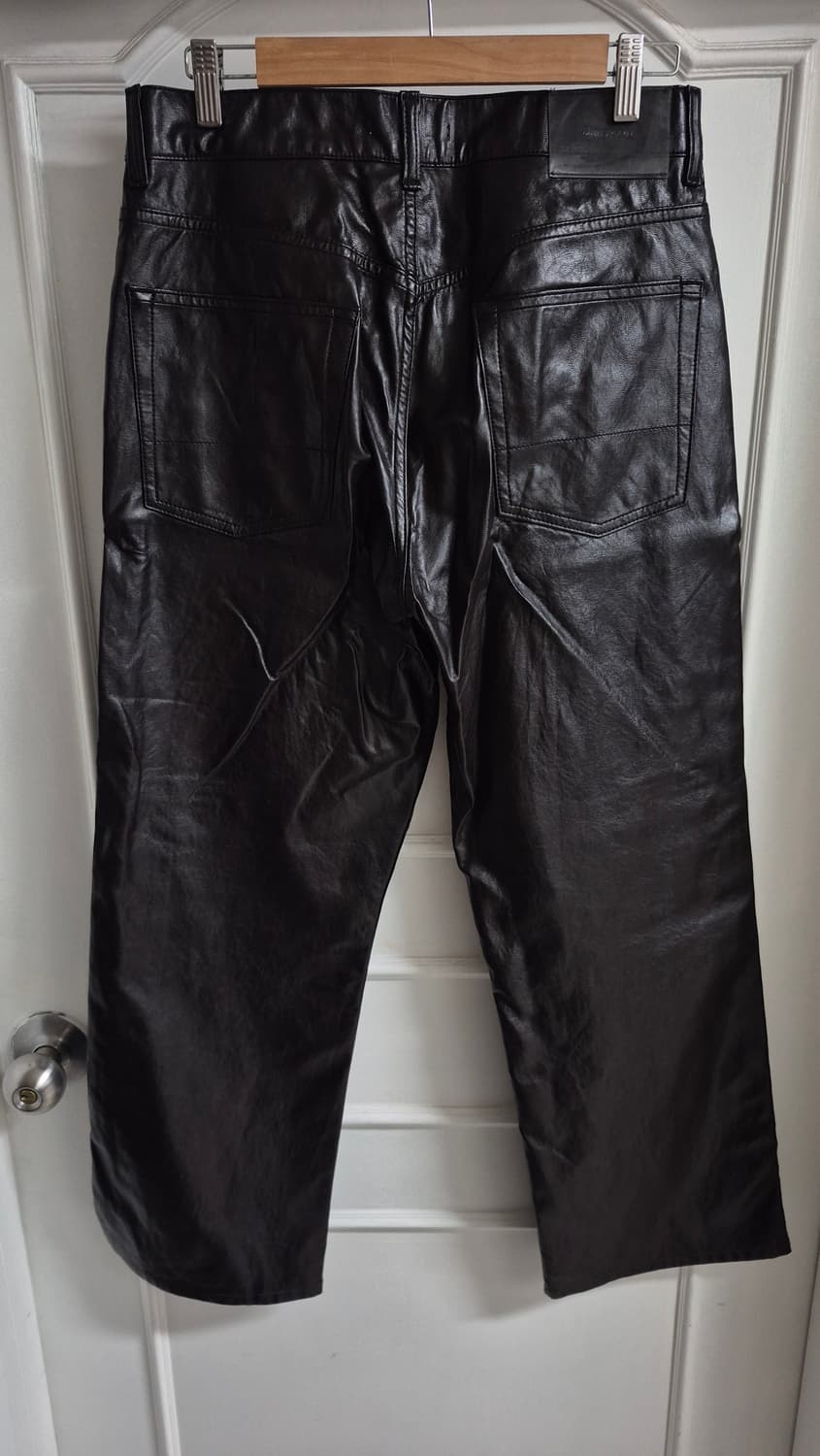 [29] 아워레가시 페이크 레더 팬츠 상품이미지3