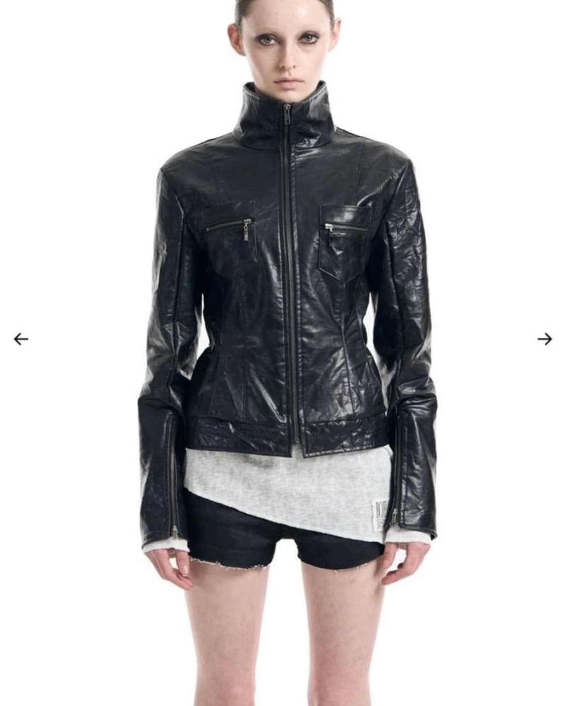 보헤미안서울 레더자켓 링클 피티드 WRINKLE LEATHER  상품이미지1