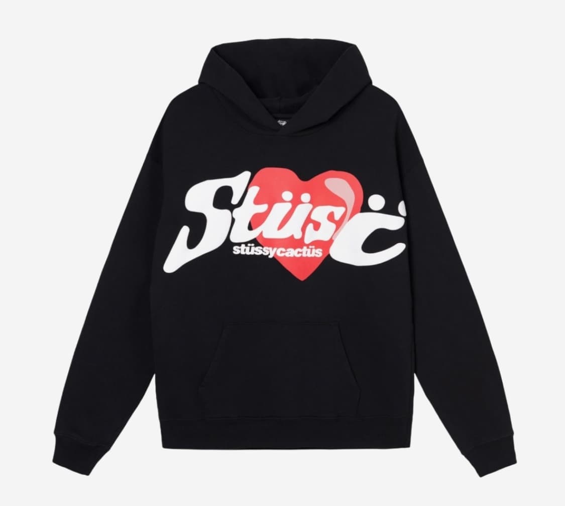 (L) 스투시xCPFM 하트 후드  상품이미지1