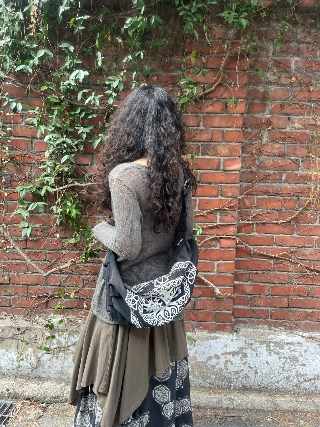 히피 에스닉 문양 크로스 백 상품이미지2