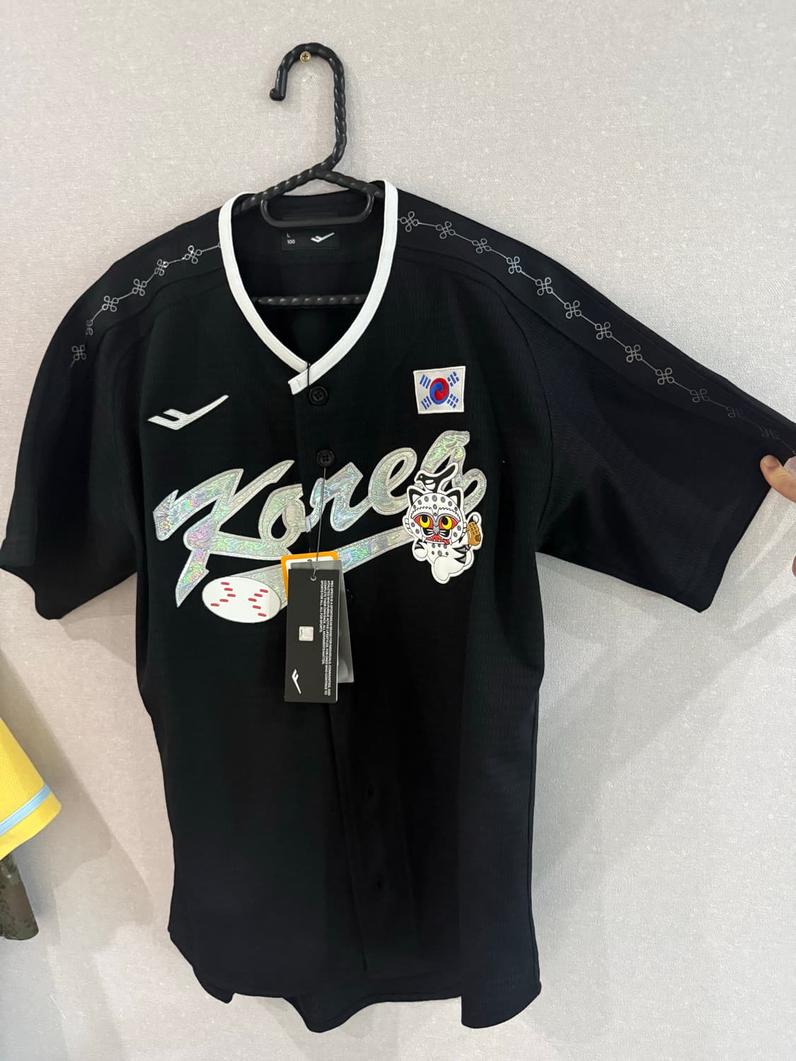 논마킹 ) KBO x 뮷즈 까치호랑이 유니폼 100 (L) 상품이미지2