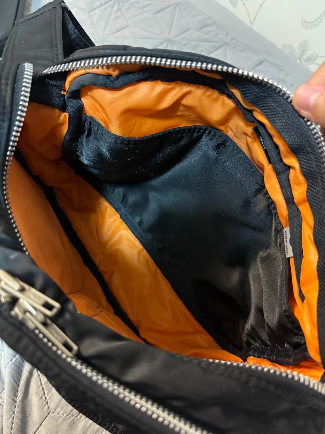 포터 탱커 숄더백 블랙 PORTER TANKER SHOULDER BAG 상품이미지4